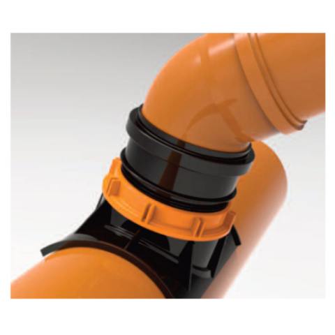 Instalatii de apa si canalizare - Sa mecanica Valrom VALPlast 90grd D. 315 x 160