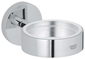 Lavoare si accesorii - Suport pahar sau savoniera prindere perete cromata Grohe Essentials