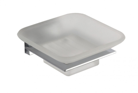 Accesorii de baie - Savoniera sticla fixare perete Classic Ermetiq