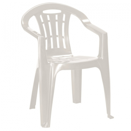 Mobilier de gradina - Scaun alb, Keter Mallorca
