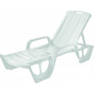 Sezlonguri - Sezlong plastic Curver Florida alb 