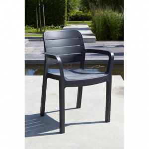 Mobilier de gradina - Scaun grafit, Keter Tisara