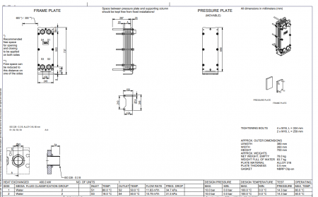 Schimbator de caldura cu placi ALFA LAVAL T5-MFG 19PL - 400 kW [2]