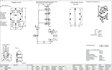 Schimbator de caldura cu placi ALFA LAVAL TS6-MFG 10PL - 220 kW [3]