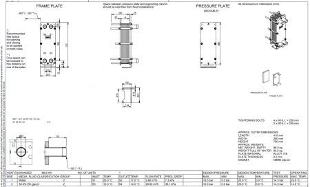 Schimbator de caldura cu placi ALFA LAVAL T5-MFG 33PL - 89 kW [2]