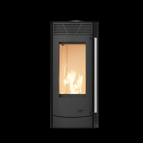 Semineu pe lemne Termax Sienna 6 kW cu geam panoramic si cos 150 mm [2]