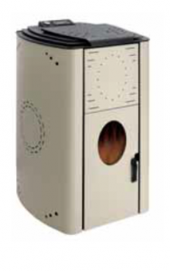 Seminee pe peleti/lemn - Semineu pe peleti, 22 kW, gri, Step Idro Pellet 22