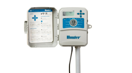 Echipamente pentru irigatii - Controler de irigare exterior, cu Wi-Fi, pentru 8 zone, Hunter X2 801-E