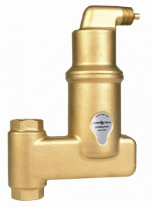 Armaturi industriale - Separator de aer, vertical, 110°C, 10 bar, 1", Spirotech Spirovent