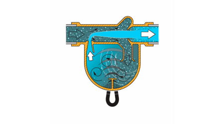 Separator de namol magnetic Flamco Clean Smart PN10 5/4"   [3]