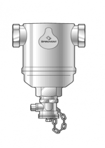 Tevi, fitinguri, robineti si accesorii - Separator de namol, orizontal, alama, 110°C, 10 bar, FI 1 1/2", Spirotech Spirotrap