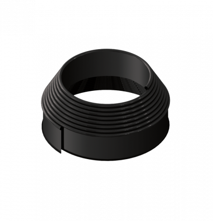 Casa si gradina - Separator gazon din polipropilena COUNTRY LINE negru H10 cm x L9 m - Vodaland gama Terra