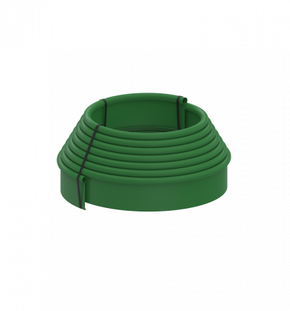 Casa si gradina - Separator gazon din polipropilena COUNTRY Premium verde H110 x L10 m - Vodaland gama Terra