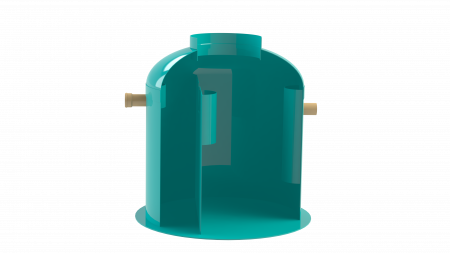 Tevi, fitinguri, robineti si accesorii - Separator de grasimi GRP GPro 1.0LS D800 H1430 TN200L IN/OUT Ø110 - Vodaland gama Clean