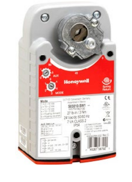 Servomotoare jaluzele - ServoMotor jaluzele cu resort Resideo - Centra (ex Honeywell), on/off 3Nm 24Vca 1 contact aux