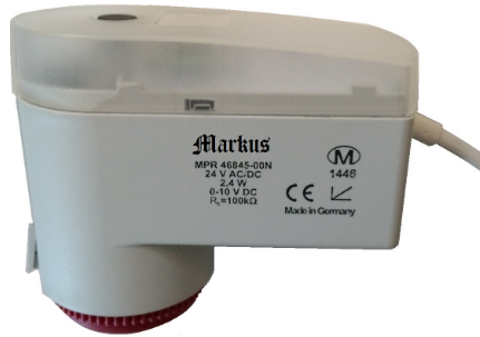 Echipamente de ventilatie si climatizare - ServoMotor Modulant 10…0V Moehlenhoff, cursa 85mm cu auto-adaptare la cursa Ventilului 200N IP54 24Vca/cc cu afisaj iluminat indica tensiunea de control in Volti si pozitia curenta in mm