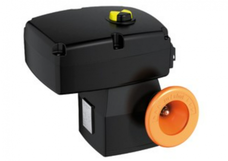 Vane si motoare - Servomotor pentru robinete fluture Z011A DN40-65, 50Nm, roata manuala de manevra, IP67, 230Vca, 2 contacte auxiliare, 6 secunde. Pentru robinete fluture cu ax patrat de 11mm