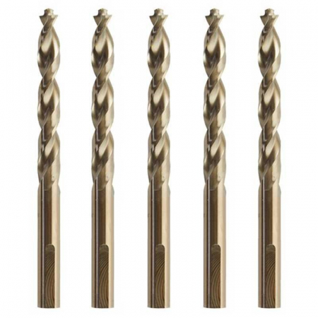 Set 5 Burghie DeWalt DT4944 Industrial Cobalt HSS-E Extreme DN10.5mm x 133mm [2]