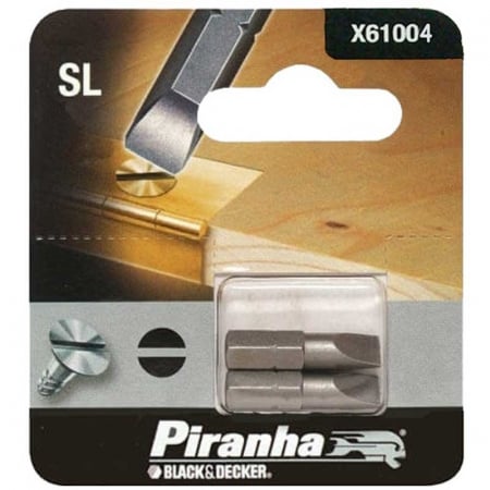 Masini de gaurit si insurubat - Set 2 Biti SL Black+Decker X61004