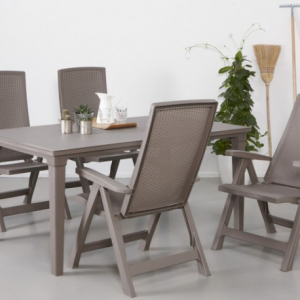 Set 2 scaune, cappucino, Keter Montreal [4]