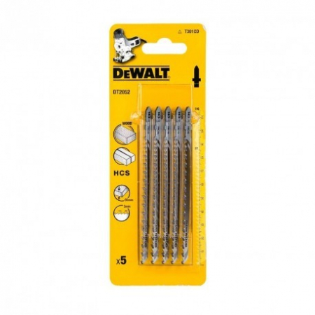 Scule si dispozitive de lucru - Set 5 Lame Fierastrau Pendular DeWalt DT2163 HCS 100 x 3 x 4-15 mm