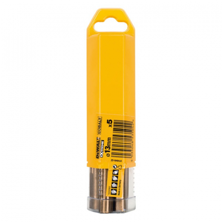 Set 5 burghie DeWALT DT4949 Industrial Cobalt HSS-E Extreme 13mm x 151mm [2]