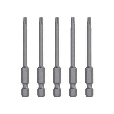 Scule si dispozitive de lucru - Set 5 biti DeWALT DT7293 de torsiune Torx T25 70mm