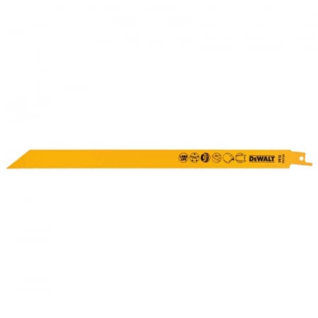 Set 5 lame fierastrau orizontal DeWALT DT2384 metal, tabla, tevi, profile 3mm [3]