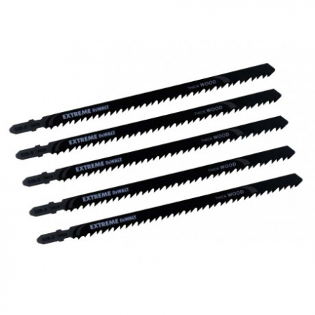 Dispozitive pentru prelucrarea lemnului - Set 5 Lame Fierastrau HCS 180mm DeWalt DT2167