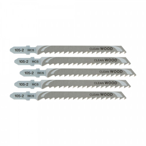 Set 5 lame HCS pentru fierastrau pendular 100x4mm lemn DeWalt - DT2164 [1]