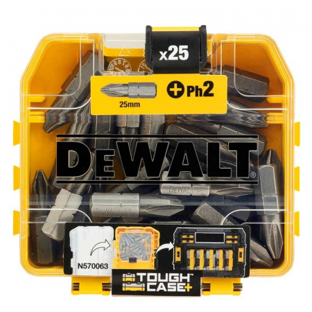 Set Tic-Tac DeWALT DT71522 25 x PH2 [1]