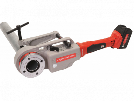 Dispozitive pentru tevi - Supertronic 2000 E Masina de filetat cu acumulatori,Rothenberger, motor fara perii,capacitate Ø1/4”- 2”,acumulator 18 V, 4.0 Ah CAS