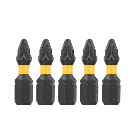 Set 5 capete de torsiune PZ2 25mm DeWalt - DT7387T [1]