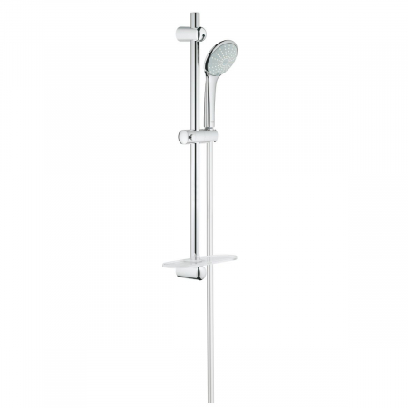 Baterii monocomanda - Set dus 2 functii tija ajustabila polita limitator debit anti-calcar crom Grohe Euphoria 110 Duo