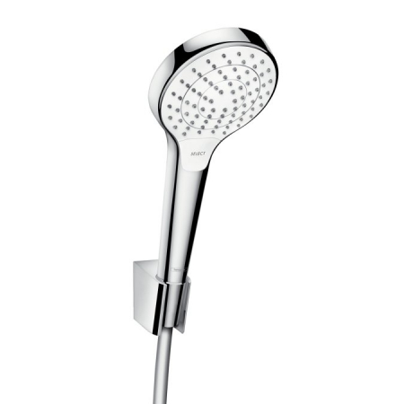 Set dus Hansgrohe Croma Select S Vario alb/crom include furtun 16m [1]