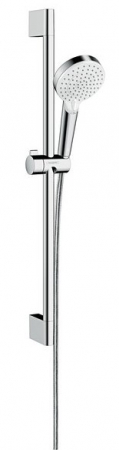 Baterii monocomanda - Set de dus Hansgrohe Crometta NEW 100 Vario cu bara 0.65 m alb/crom