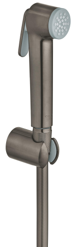 Set dus igienic Grohe New Tempesta-F, suport, furtun 1.25 m, anti-rasucire, anti-calcar, antracit mat [2]