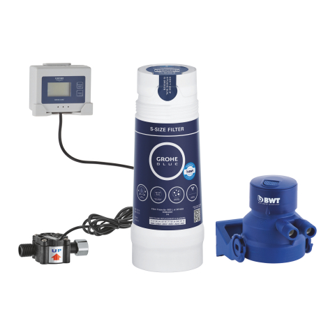 Accesorii bucatarie - Set filtru Grohe filterset, filtru 600 l, racorduri, contor electronic, valva
