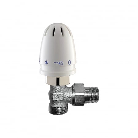 Robineti pentru calorifere - Set limitator de temperatura, 1/2", coltar, pentru retur, Herz