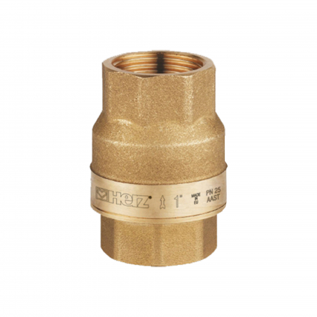 Tevi, fitinguri, robineti si accesorii - Clapeta de sens cu arc, 5/4", Herz