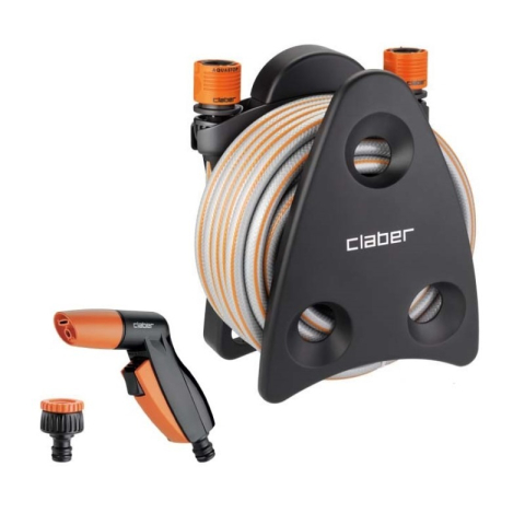 Echipamente pentru irigatii - Kit tambur cu furtun irigatie sistem AquaStop Claber 90280000
