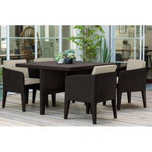 Set mobilier de gradina, maro, 5 piese, Keter Columbia [2]