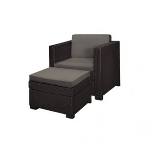 Set mobilier de gradina, maro, Keter Provence Chillout [1]