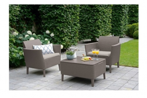 Set mobilier pentru balcon, cappucino, Keter Salemo [1]