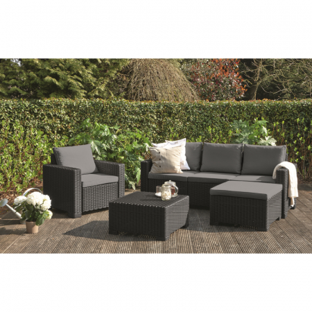 Set mobilier de gradina, antracit, Keter Moorea [3]