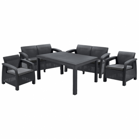 Set mobilier de gradina, grafit, Keter Bahamas Fiesta [4]