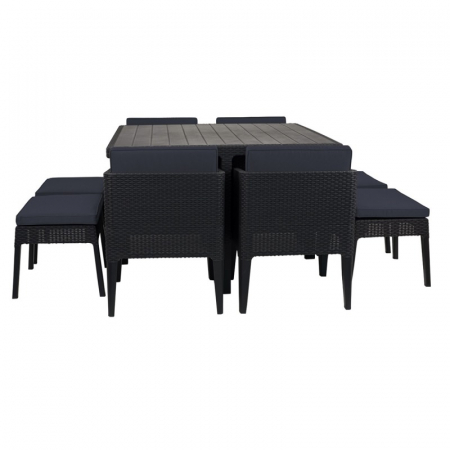 Seturi de mobilier - Set mobilier de gradina, grafit, Keter Columbia