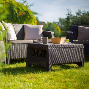 Set mobilier de gradina, maro, Keter Corfu [3]