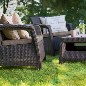 Set mobilier de gradina, maro, Keter Corfu Weekend [1]