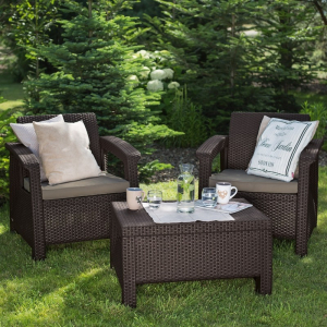 Set mobilier de gradina, maro, Keter Corfu Weekend [2]